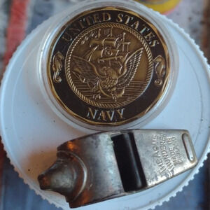 The Acme Thunderbird Antique Whistle &US Navy Cased Item
